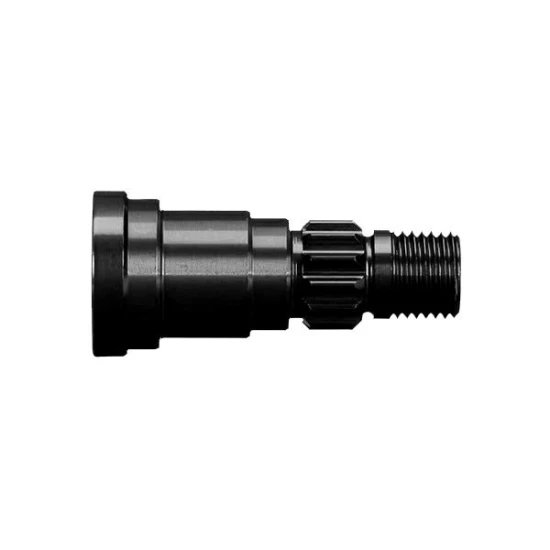 Zwarte aluminium wielas