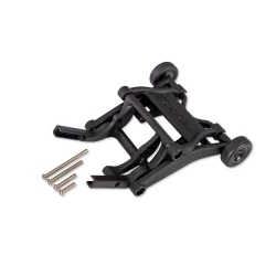 Wheelie bar, assembled (black, adjustable) (fits Slash, Stampede, Rustler, Bandit series)