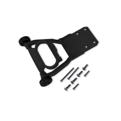 Wheelie bar, assembled (black, non-adjustable) (fits Stampede, Rustler, Bandit series) (for use with #3695A or 3695X transmission)