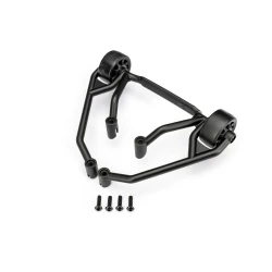 Wheelie bar, black (assembled)