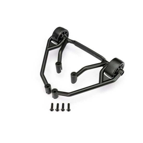 Wheelie bar, black (assembled)