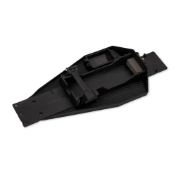 Lower chassis (black) (166mm long battery compartment) (fits both flat and hump style battery packs)