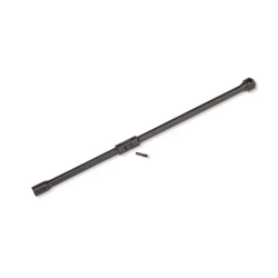 Driveshaft, center, plastic (black)/ screw pin