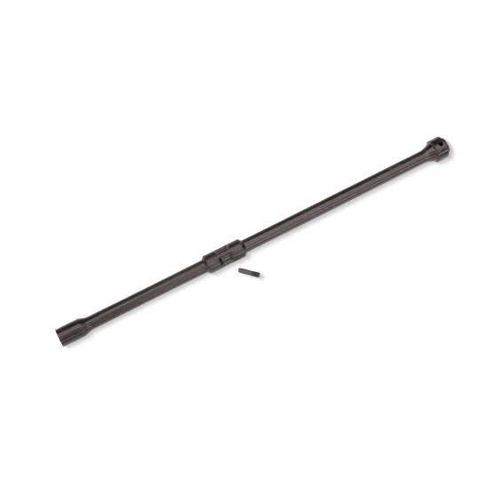 Driveshaft, center, plastic (black)/ screw pin