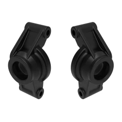 Zwarte stub axle carriers (links en rechts)