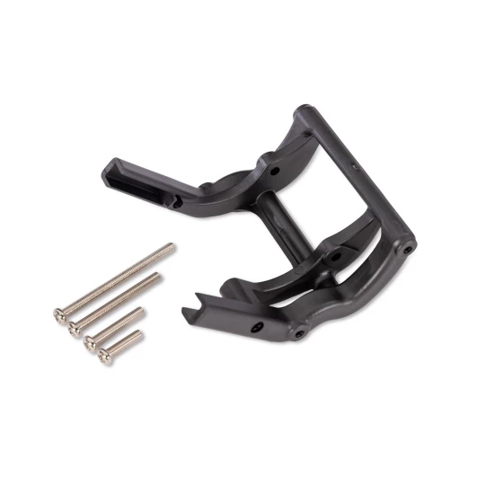 Wheelie bar mount (1)/ hardware (fits Stampede, Rustler, Bandit series)