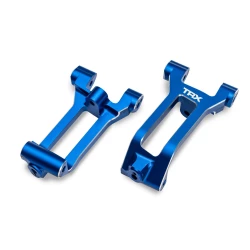 Caster blocks (c-hubs), 6061-T6 aluminum (blue-anodized), left & right/ 3x8mm BCS (with threadlock) (6)