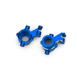 Blauwe aluminium stuurblokken (L&R)