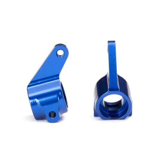 Blauwe aluminium stuurblokken (L&R)
