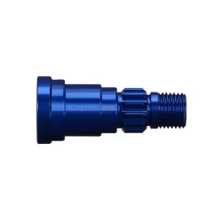 Blauwe aluminium wielas