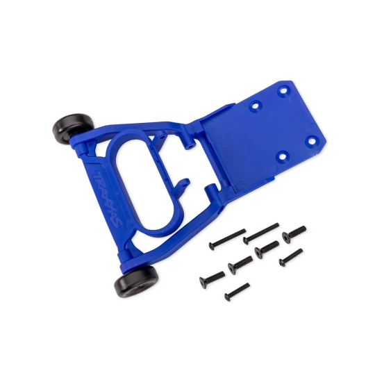 Blue Assembled Wheelie Bar & Screws