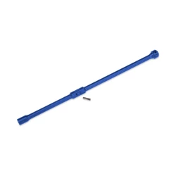 Driveshaft, center, plastic (blue)/ screw pin