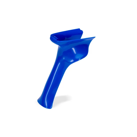Blauwe TQi Sport-handgreep met duimsteun