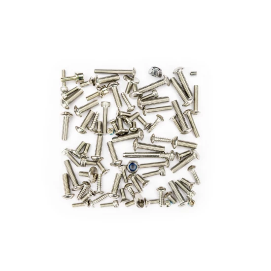 Hardware kit, stainless steel, Disruptor or Spartan SR (contains all stainless steel hardware used on Disruptor or Spartan SR)