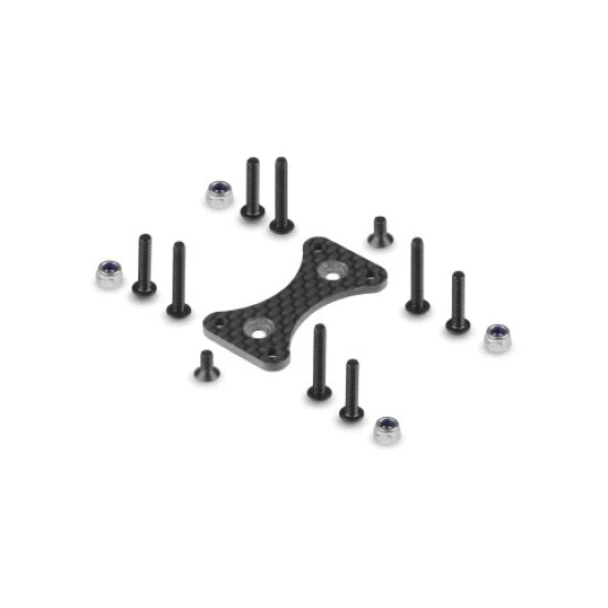 CARBON DUAL SIDE FAN EXTENSION FOR ALU DUAL MOTOR FAN MOUNT