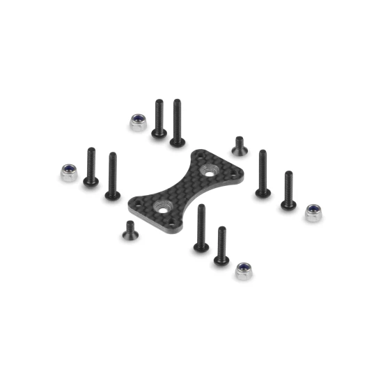 CARBON DUAL SIDE FAN EXTENSION FOR ALU DUAL MOTOR FAN MOUNT