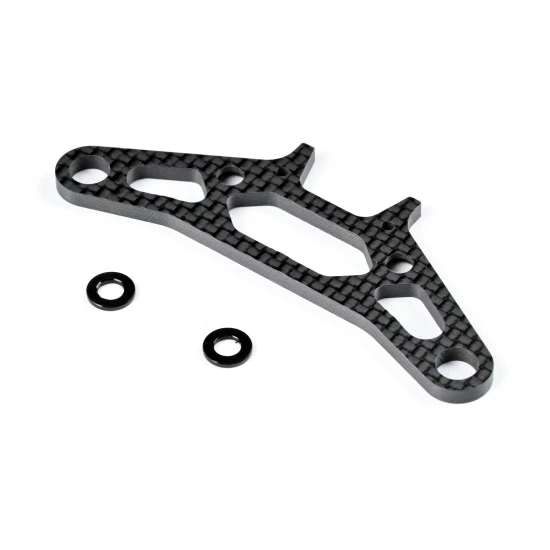 X4 CARBON UPPER HOLDER FOR BUMPER FOR UNI BULKHEADS