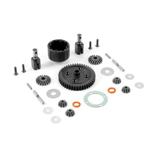 CENTER DIFFERENTIAL SMALL WITH COMPOSITE SPUR GEAR 46T - SET