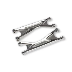 Suspension arms, chrome, upper (left or right, front or rear), heavy duty (2)