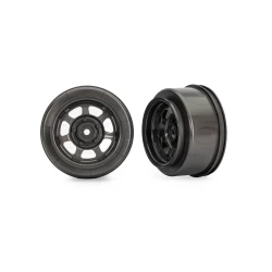 Dirt Oval Gray Front Wheels (2)