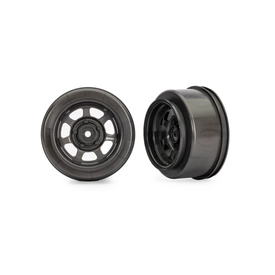 Dirt Oval Gray Front Wheels (2)
