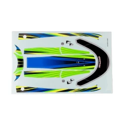 Decal set, hatch (green) (waterproof) (for Disruptor)