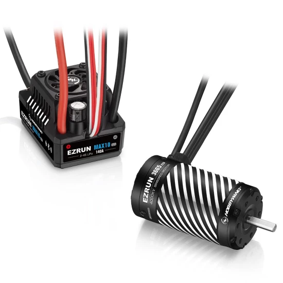 Ezrun MAX10 G2S 140A Combo met 3665SD-4000kV-G3