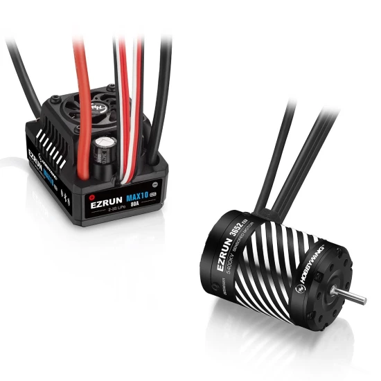 Ezrun MAX10 G2S 80A Combo met 3652SD-5400kV-G3