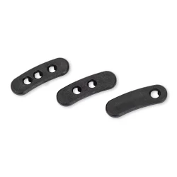 Gear adapters, fixed (fits Rustler 4X4 or Slash 4X4 models equipped with Low-CG chassis)