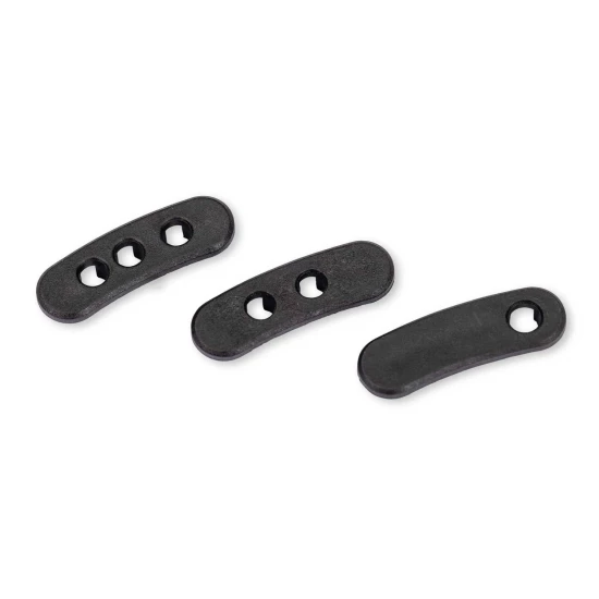 Gear adapters, fixed (fits Rustler 4X4 or Slash 4X4 models equipped with Low-CG chassis)