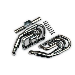 Engine exhaust, black chrome/ 2.5x12mm CS (8)