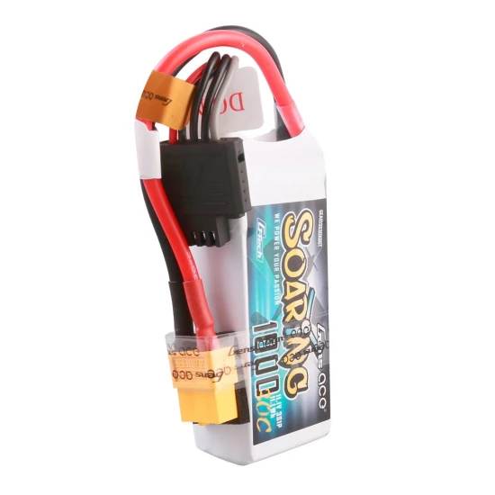 Gens Ace G Tech 1000mAh 11.1V 30C 3S LiPo Battery XT60 Plug