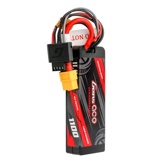 Gens Ace G Tech 1100mAh 11.1V 60C 3S1P LiPo Battery XT60 Plug