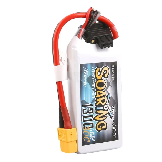 Gens Ace G Tech 1300mAh 7.4V 30C 2S LiPo Battery XT60 Plug