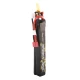 Gens Ace 1500mAh 11.1V 25C 3S1P Nunchuck 2X Airsoft Gun LiPo Battery T Plug
