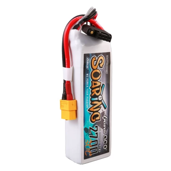 Gens Ace G-Tech Soaring 2700mAh 11.1V 30C 3S1P LiPo Battery Pack with XT60 Plug