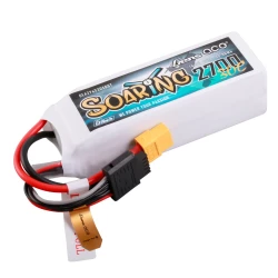 Gens Ace G-Tech Soaring 2700mAh 14.8V 30C 4S1P LiPo Battery Pack with XT60 Plug