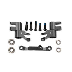 Grijze aluminium stuurhevelassemblage met stuurstang