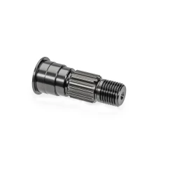 Stub axle, front, 6061-T6 aluminum (gray-anodized)