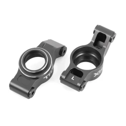 Carriers, stub axle (gray-anodized 6061-t6 aluminum) (left & right)