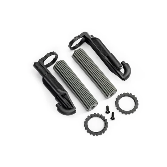 Reservoirs, shocks, rear/ 3x8mm BCS (2)