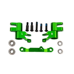 Groene aluminium stuurhevelassemblage met stuurstang