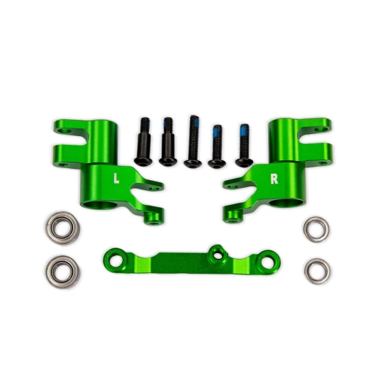 Groene aluminium stuurhevelassemblage met stuurstang