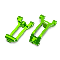 Caster blocks (c-hubs), 6061-T6 aluminum (green-anodized), left & right/ 3x8mm BCS (with threadlock) (6)