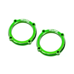 Retainer, LED light pod (green-anodized 6061-T6 aluminum) (2)