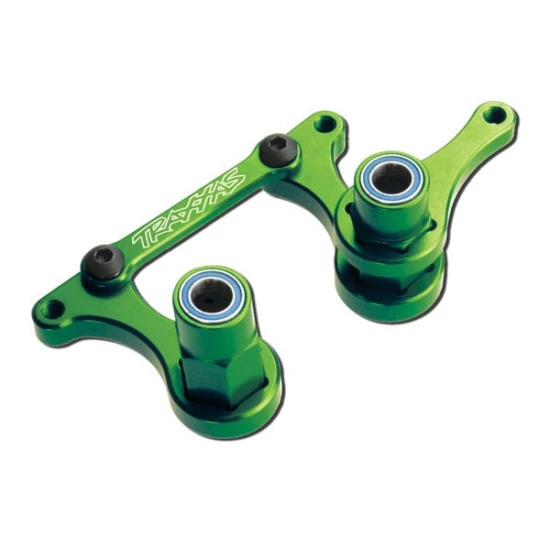 Groene aluminium stuurhevels