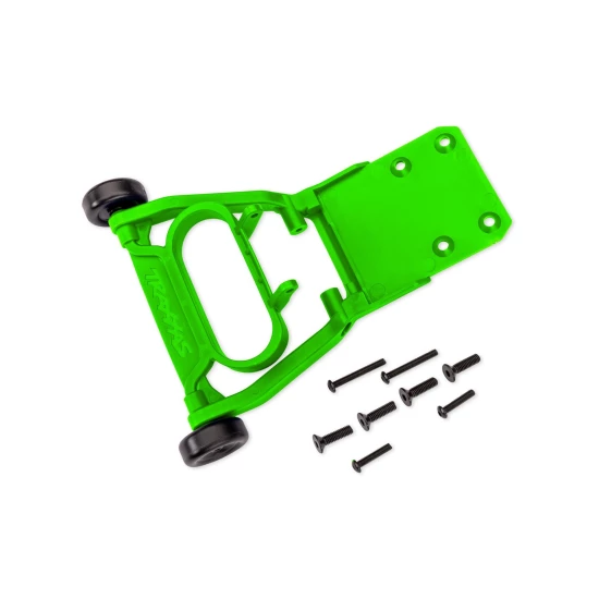 Green Assembled Wheelie Bar & Screws