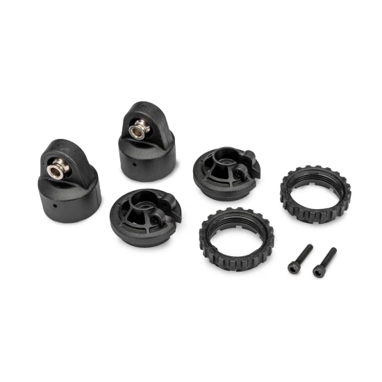 Shock caps, GT-Maxx shocks/ spring perch/ adjusters/ 2.5x14 CS (2) (for 2 shocks)