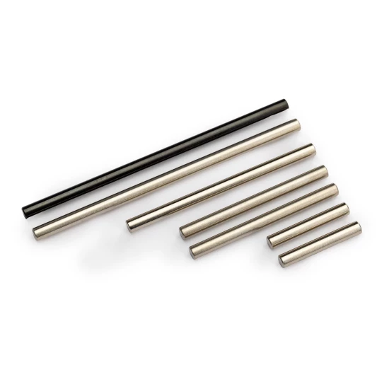 Suspension pin set, front (left or right) (hardened steel)