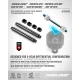HEAT RESISTANT ALU DIFF PIN & INSERTS - 2G CONFIG. F/R (2+4)